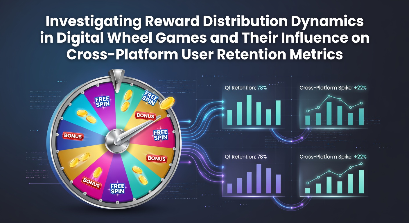 Digital wheel game interface showing reward distribution patterns across mobile and desktop platforms